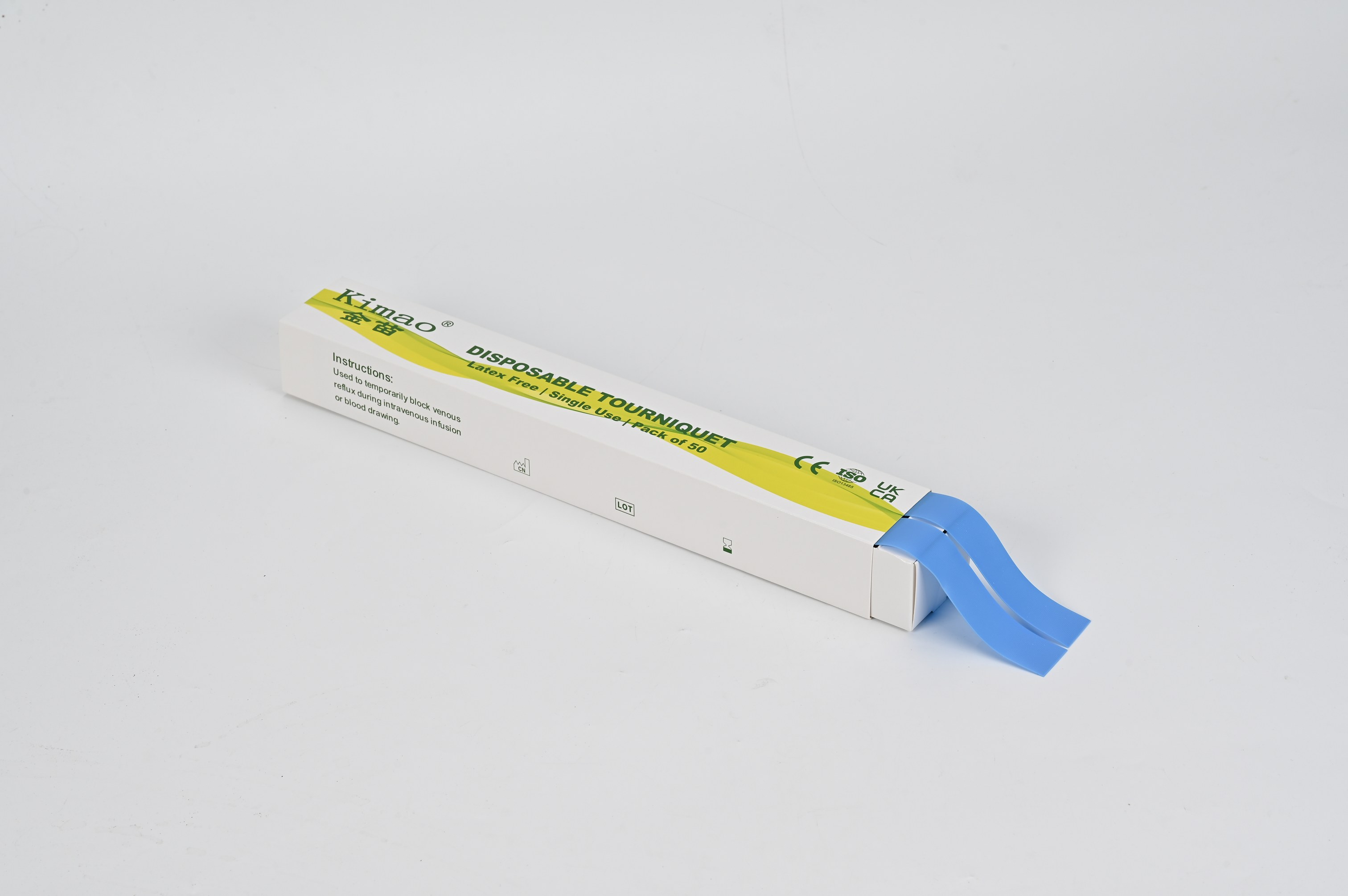 Boxed Direct Extraction Disposable Tourniquet